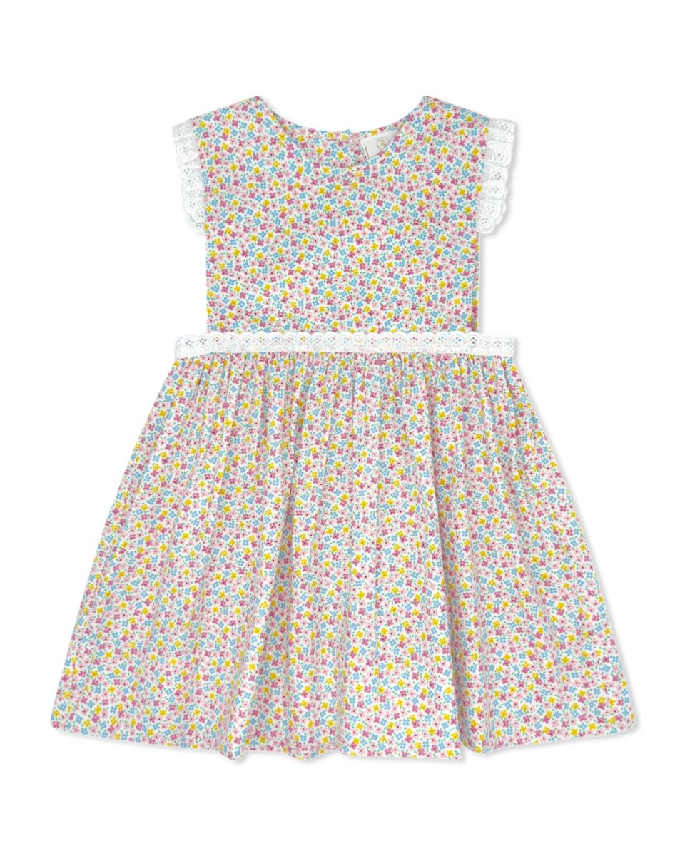 classic pinafore dress Ethel Fancy Pinafore in Antique Ivory Only Little Once