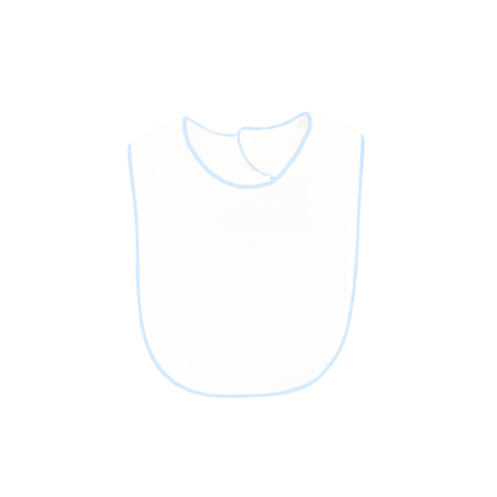Heirloom Bib - Park White, Park Blue.