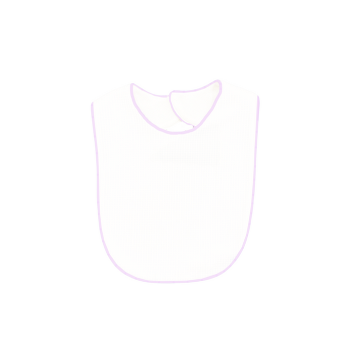 Heirloom Bib - Park White, Park Pink.