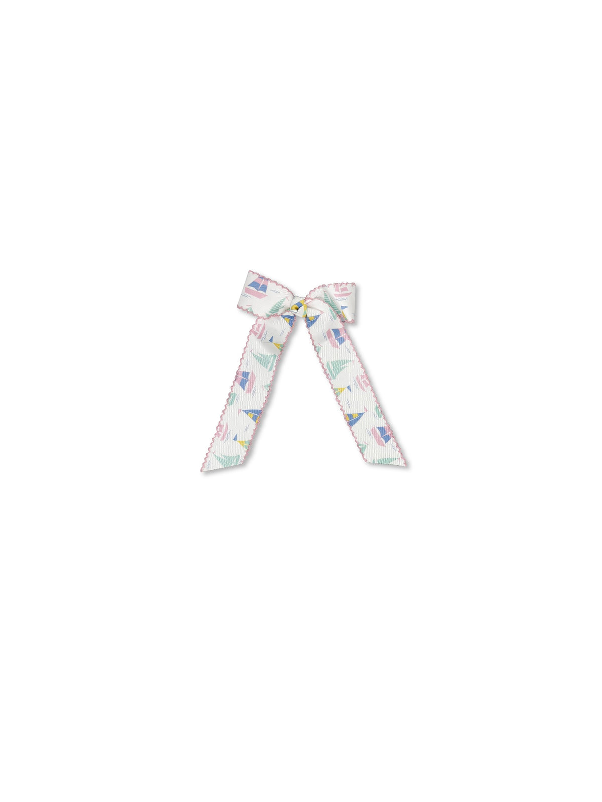 Lola Long Bow - Seahvaen Sailboat, Party Pink
