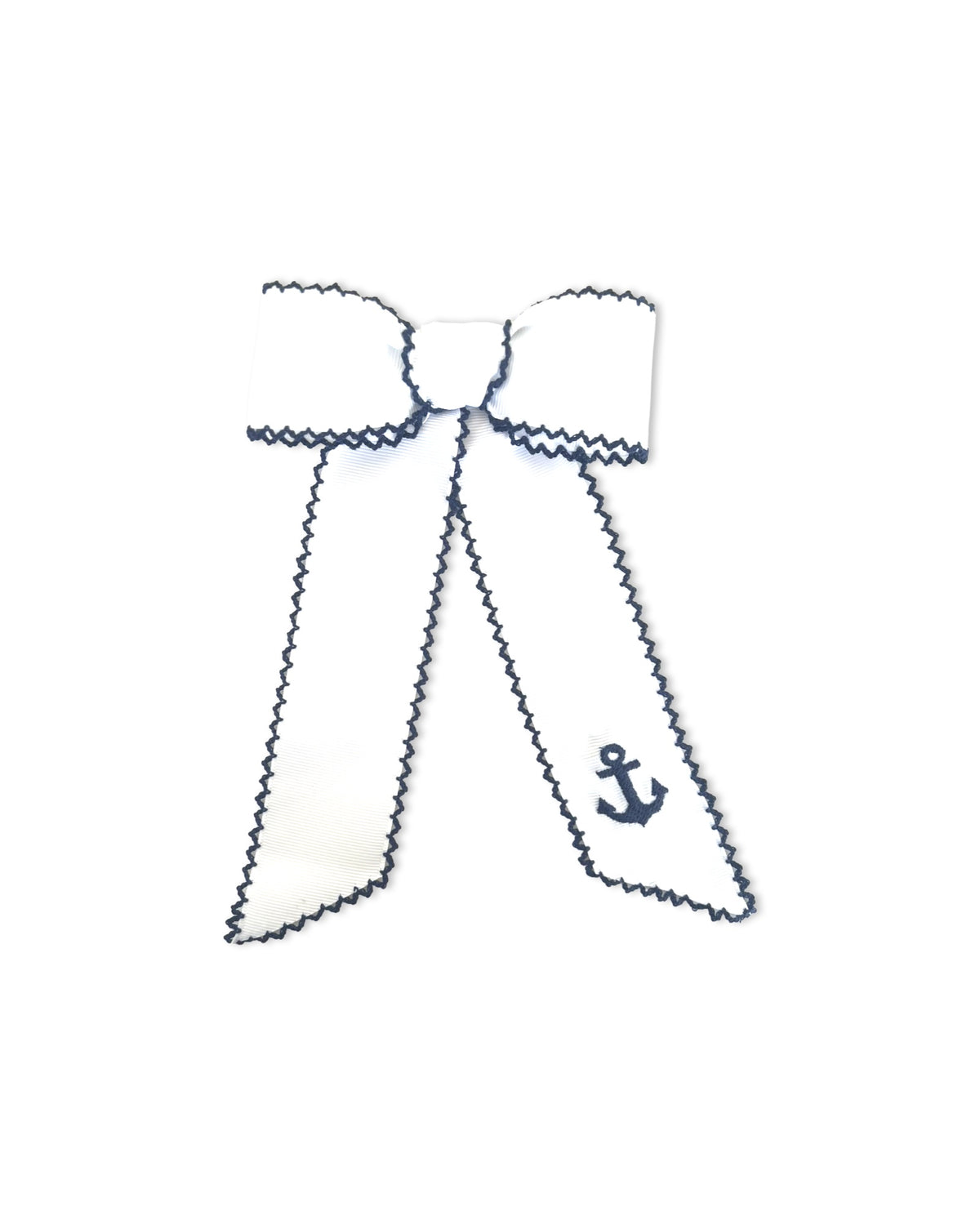 Lola Long Bow - Avenue White, Anchor