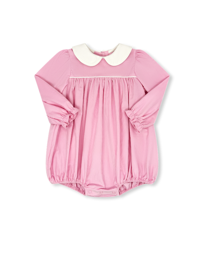 Charleston Bubble Long Sleeve - High Point Pink Corduroy