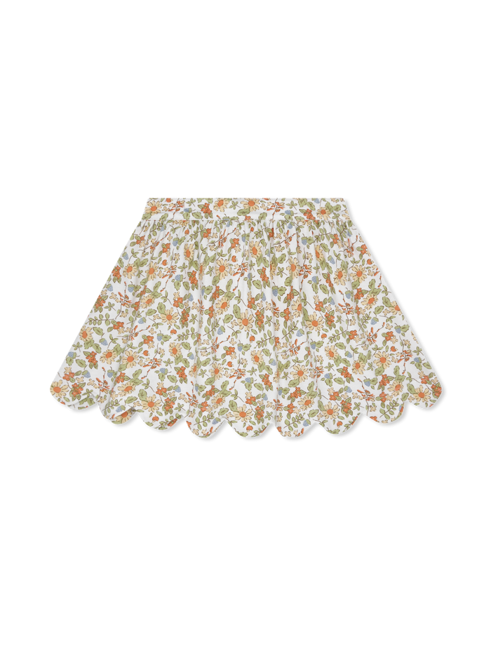 Susie Scallop Skirt - Hearthside Floral