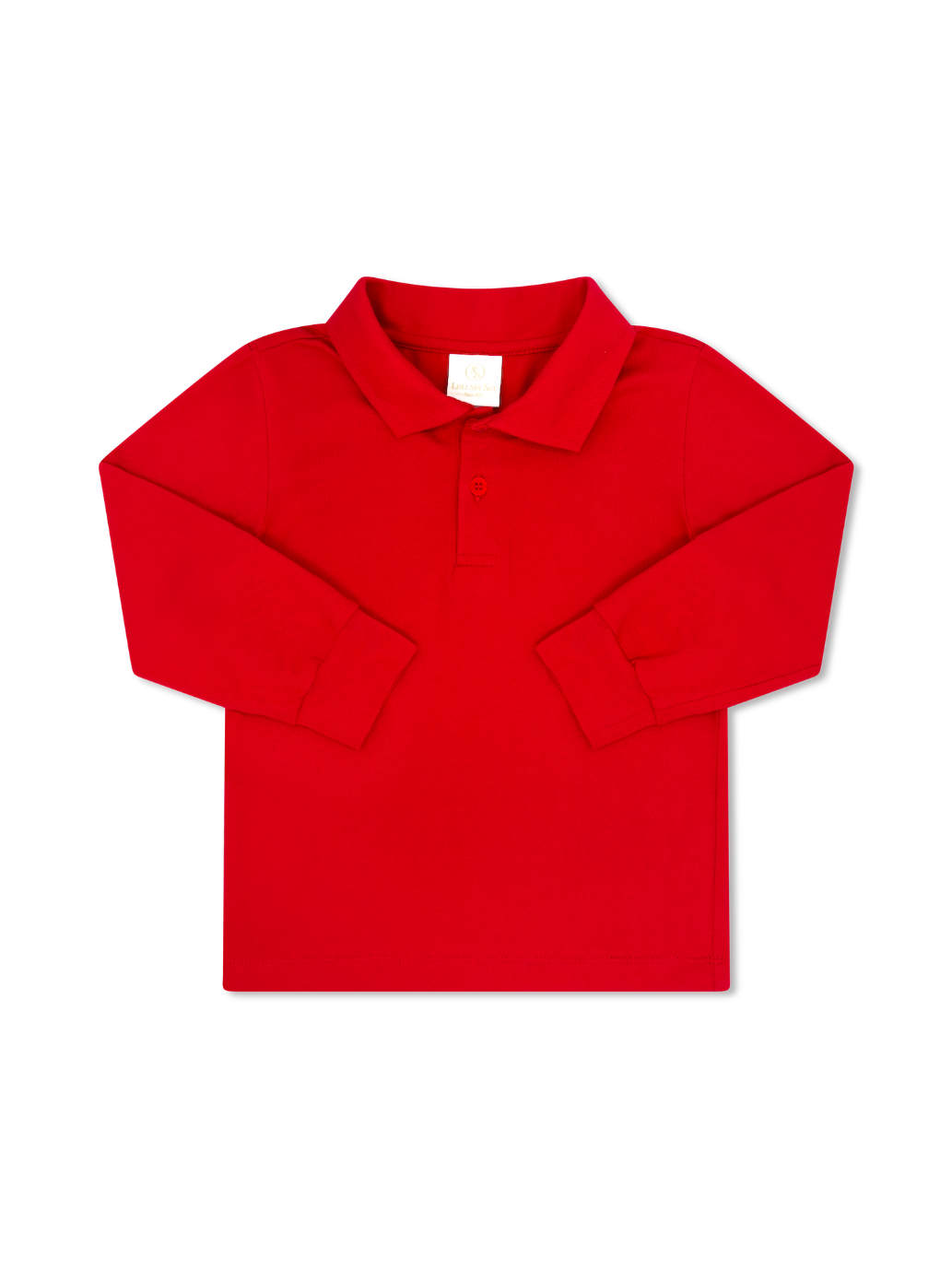 Parker Polo Long Sleeve - Raleigh Red Knit