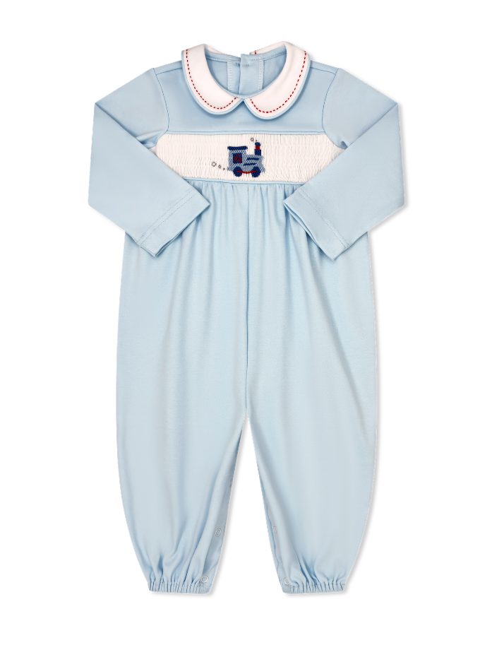 Luke Longall Long Sleeve - Willoughby Blue Knit, Train