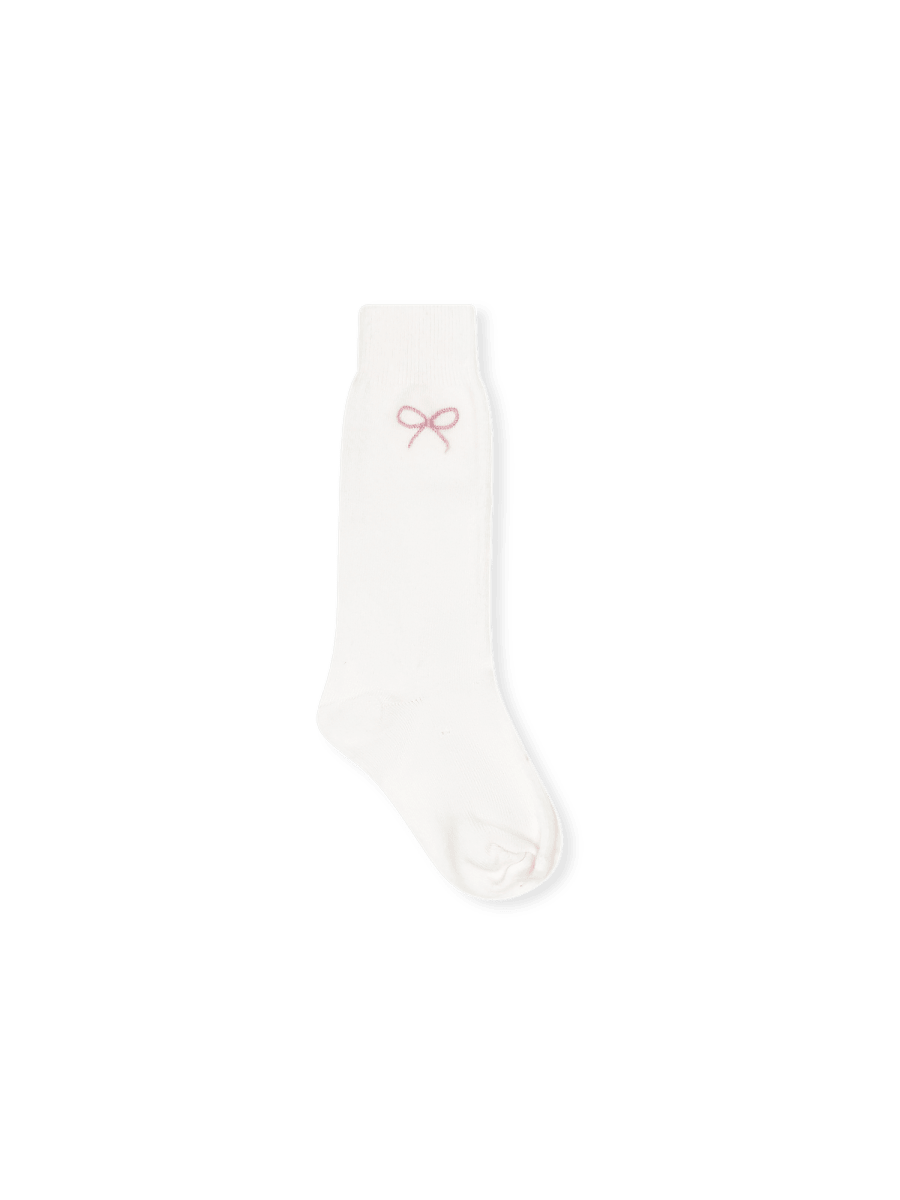 Kelsey Knee High Socks with Bow for Kids | Lullaby Set