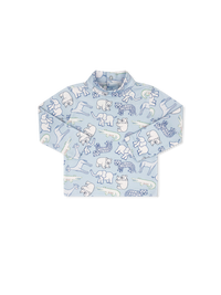 Tiny Tot Turtleneck - They All Asked For You, Blue