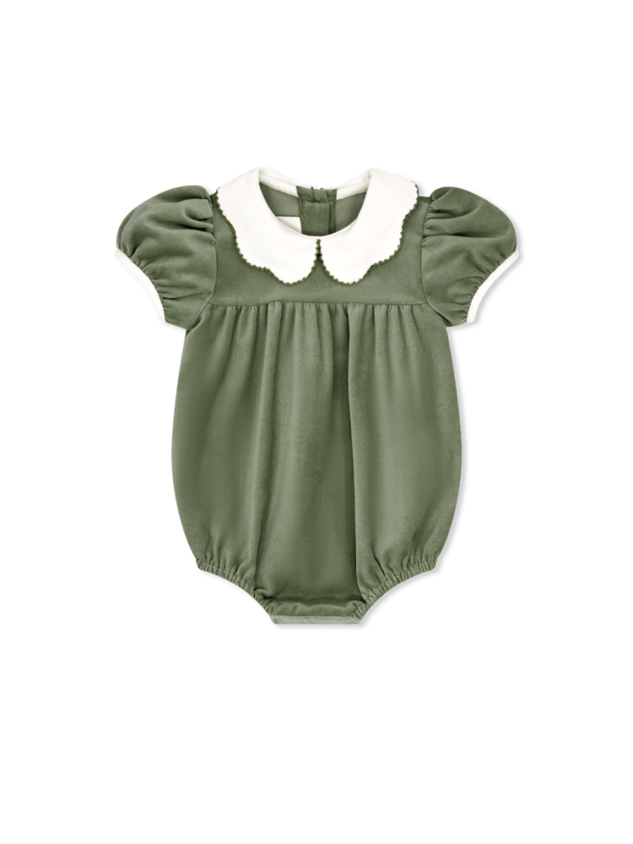 Special Moments Bubble - Leyland Green Velvet – Lullaby Set