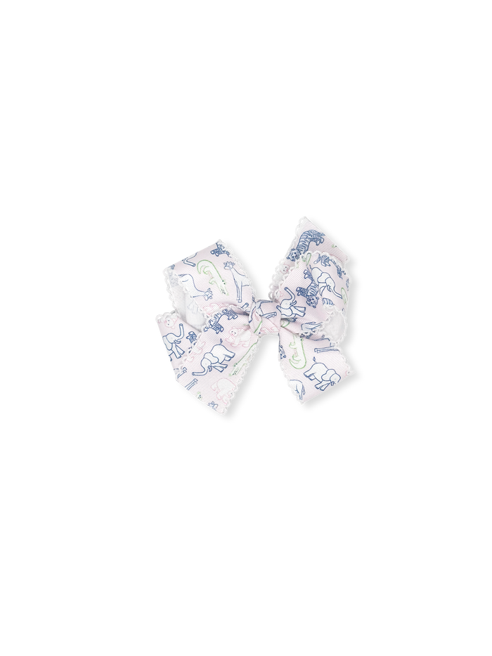 Hallie Hair Bow - They All Asked For You, White (FW25)
