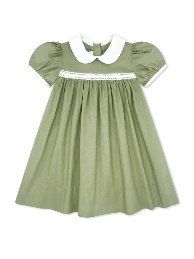 1956 Original Ribbon Dress in Stamford Sage