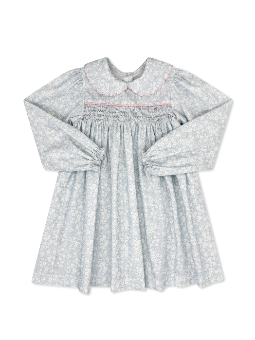 Michelle Dress Long Sleeve - Snow Kissed Floral