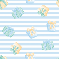 Elegant Diaper Cover - Memorable Moments, Blue