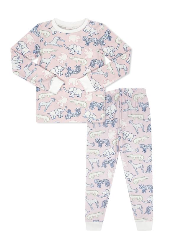 Sweet Pea PJ Set - They All Asked For You, Pink