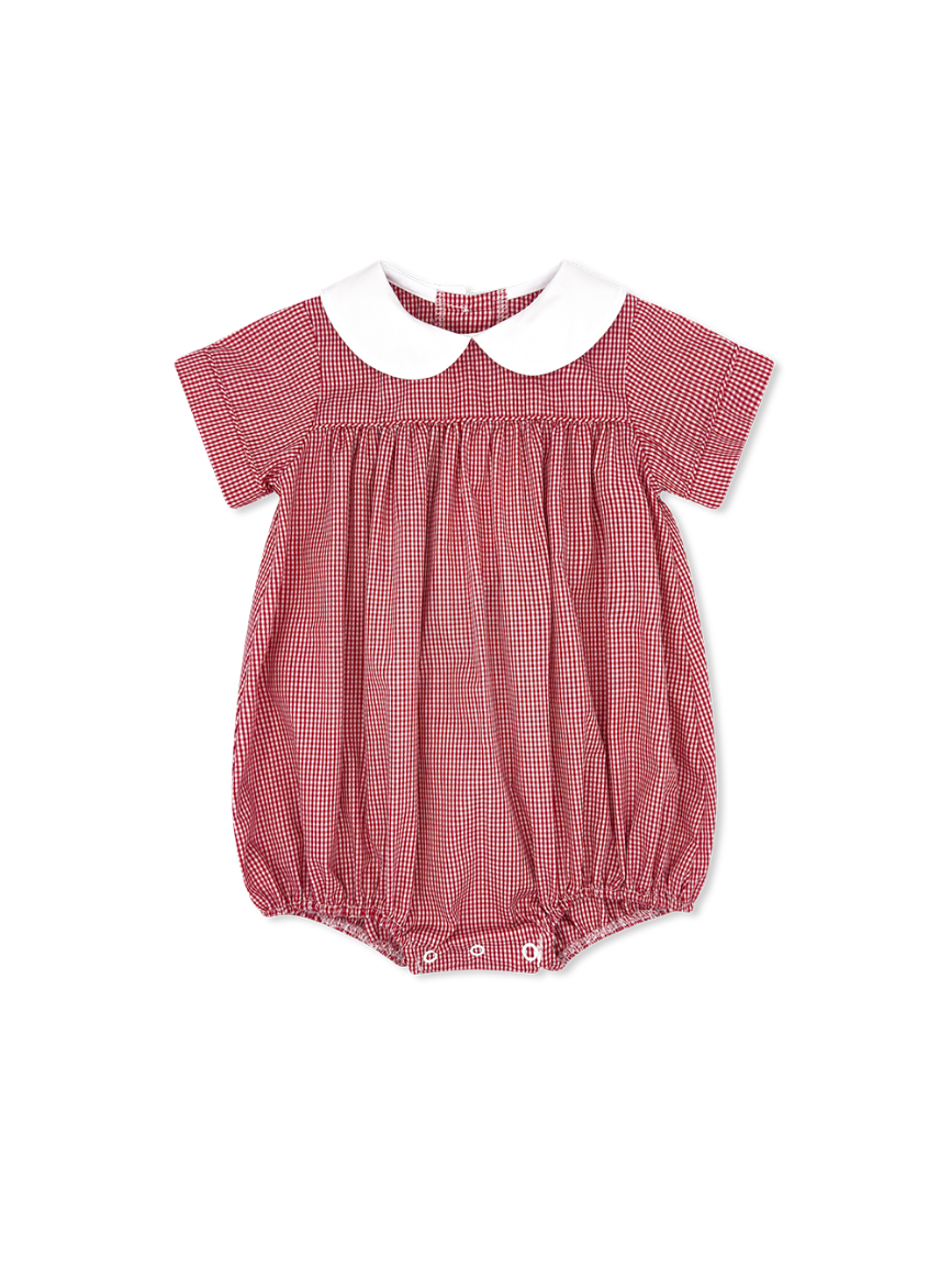 Covington Bubble - Ramsey Red Minigingham