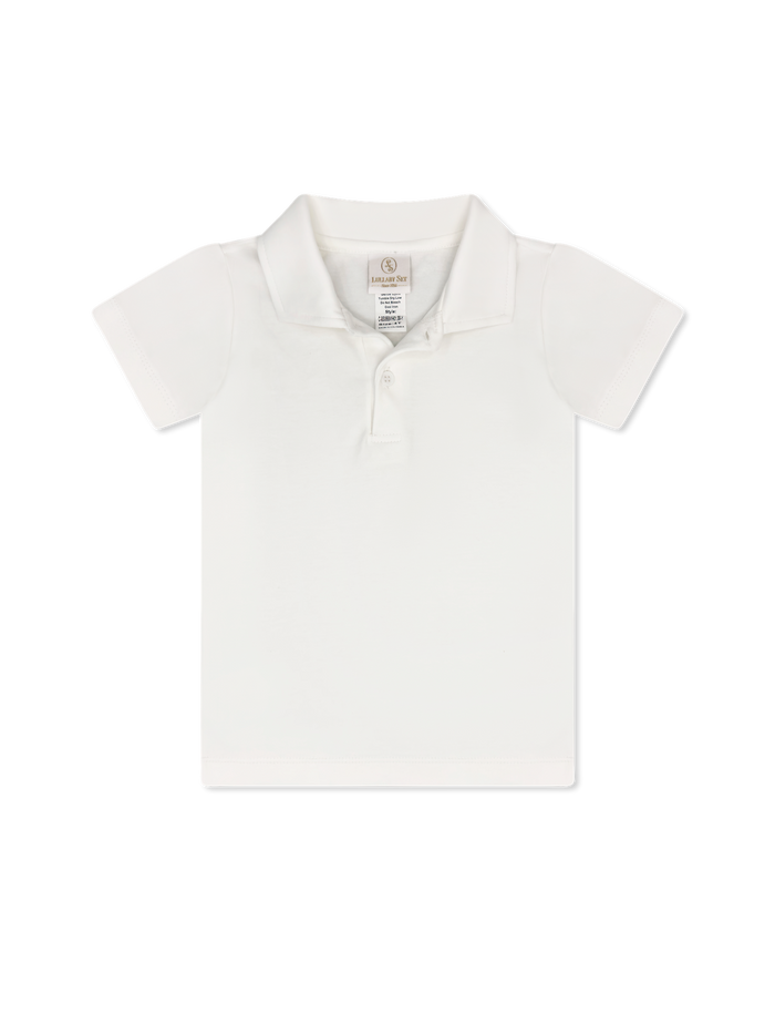 Parker Polo - Legacy White, American Flag
