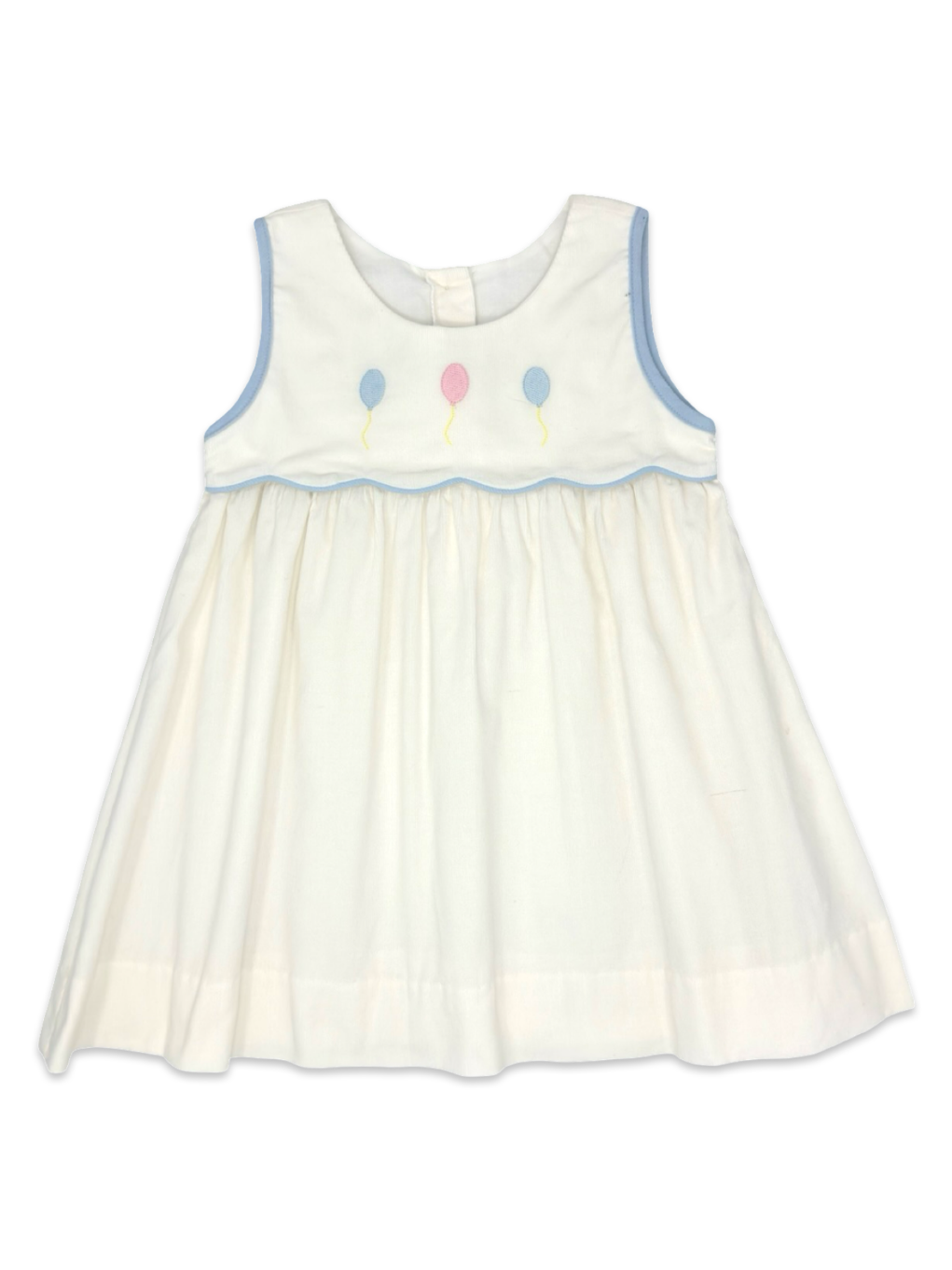 Lucille Jumper - Princeton White Corduroy, Balloon