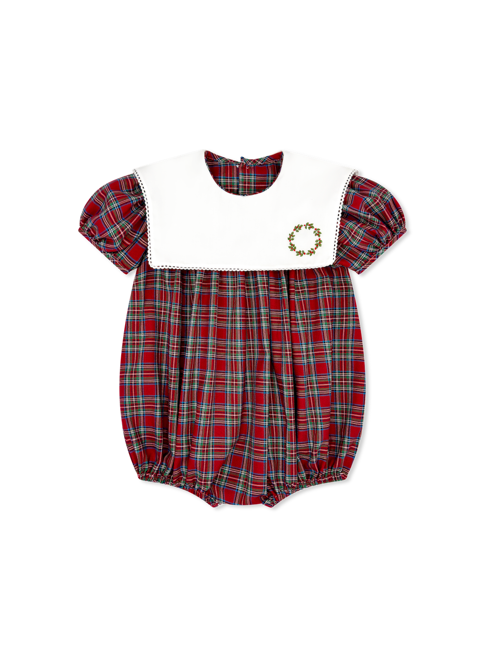 Hope Chest Bubble - Woodstock Plaid, Wreath