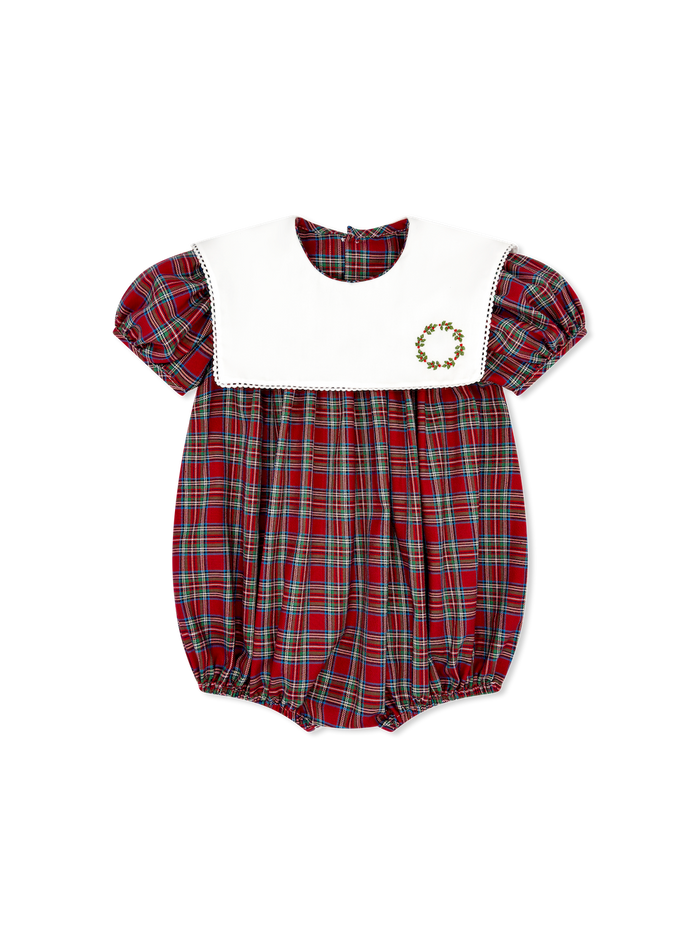 Hope Chest Bubble - Woodstock Plaid, Wreath