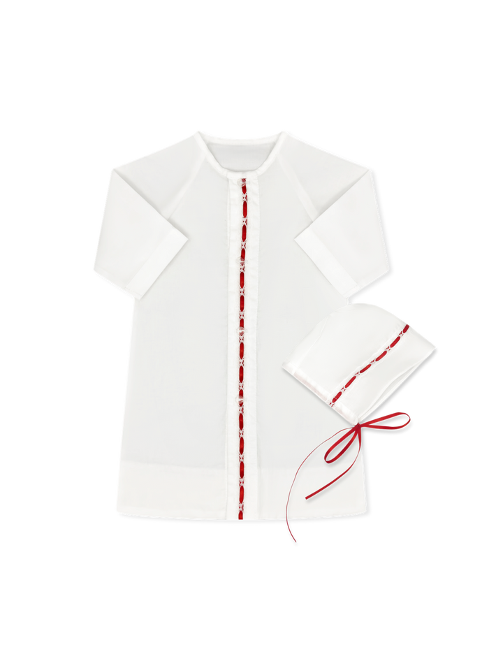 Original Daygown Set (Boy) - Blessings Blue, Red