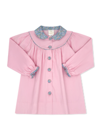 Collette Dress Long Sleeve - Princeton Pink Corduroy, Middletown Floral