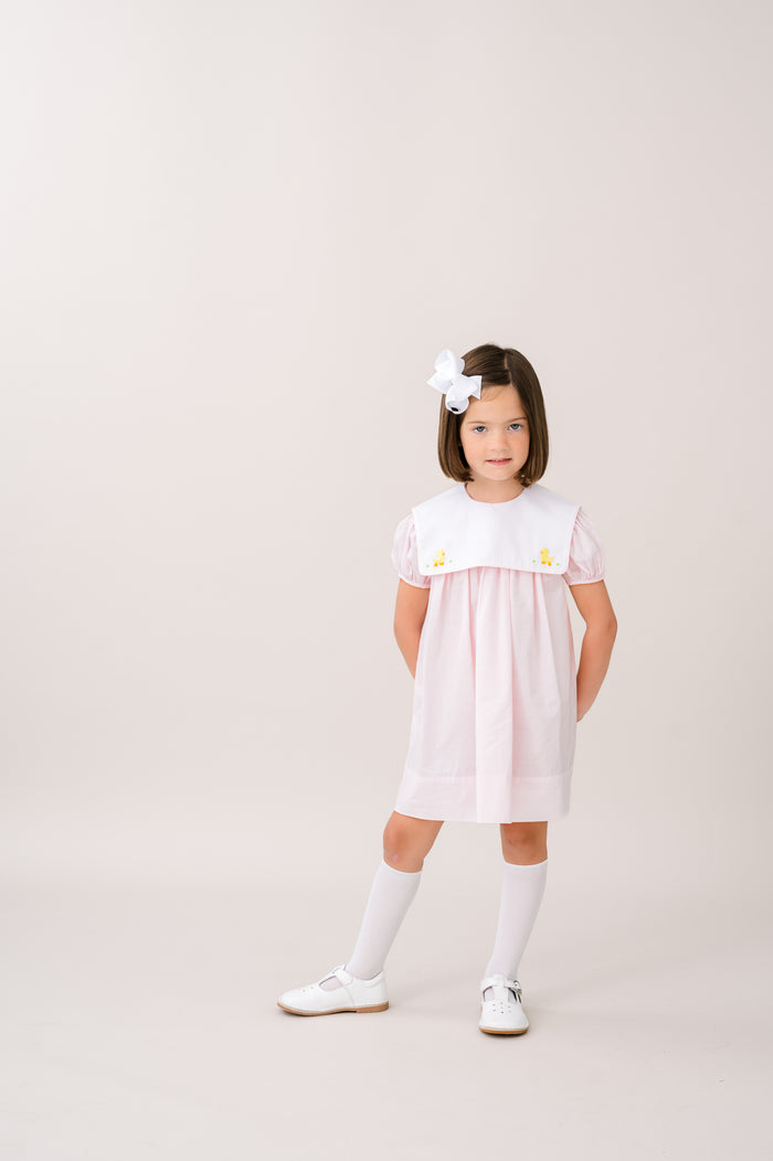 Hope Chest Dress - Blessings Pink, Duck