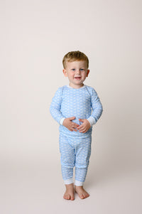 Sweet Pea PJ Set - My Dear, Blue