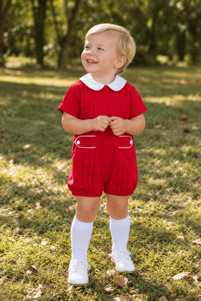 Andrew Bubble - High Point Red Corduroy - Classic Bubbles | Lullaby Set