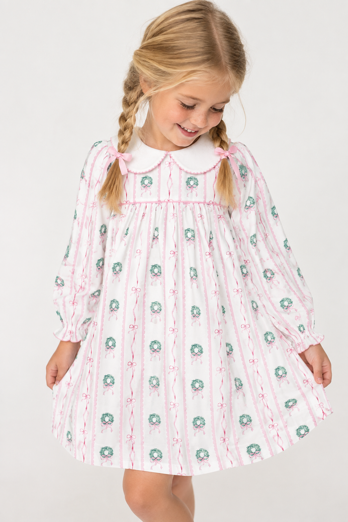 Memory Making Dress Long Sleeve - Boxwood and Bows