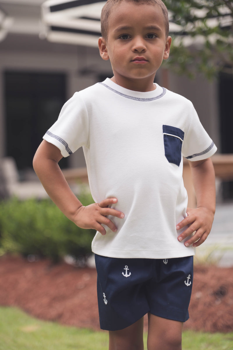 Jackson Short - Avenue Navy, Anchor