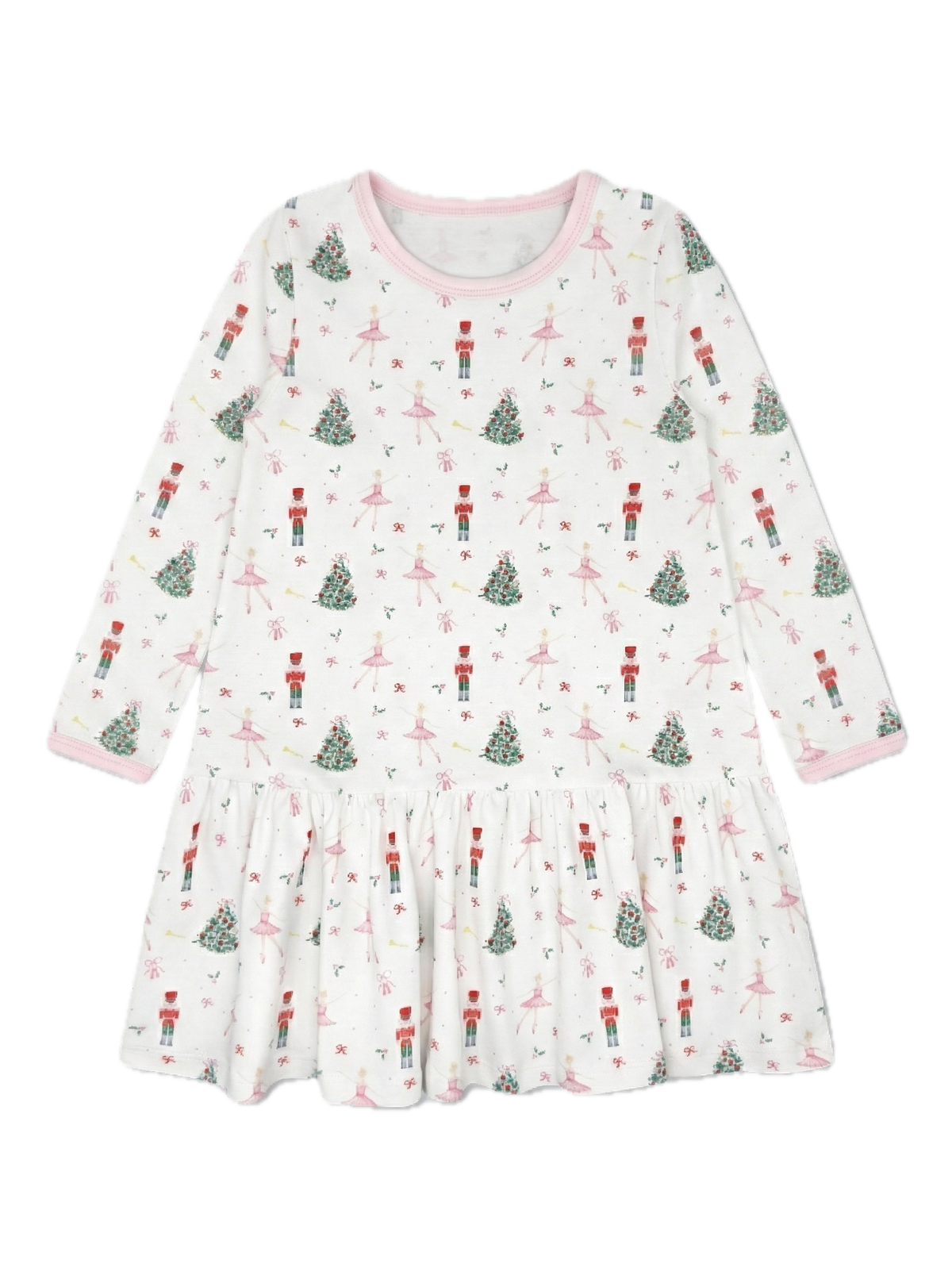 Dani Dropwaist Dress Long Sleeve - Enchanted Toy Box