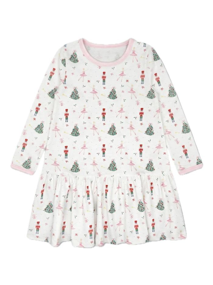 Dani Dropwaist Dress Long Sleeve - Enchanted Toy Box