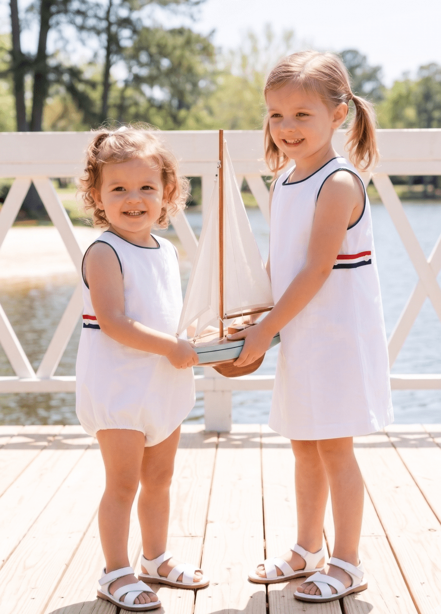 Blakely Dress - Legacy White - Classic Dresses | Lullaby Set