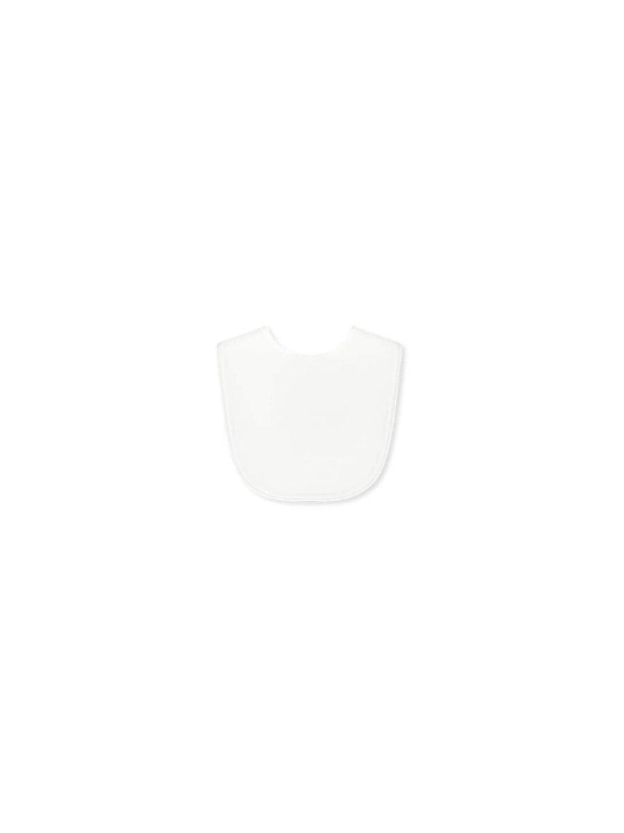 Heirloom Bib - Blessings White with Blue - Classic Core Baby | Lullaby Set
