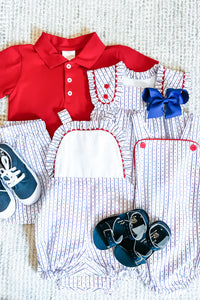Evan Sunsuit - All American, Raleigh Red