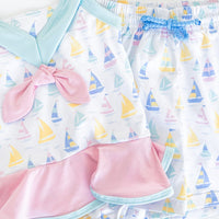 Barnes Bathing Suit - Seahaven Sailboat, Boston Blue