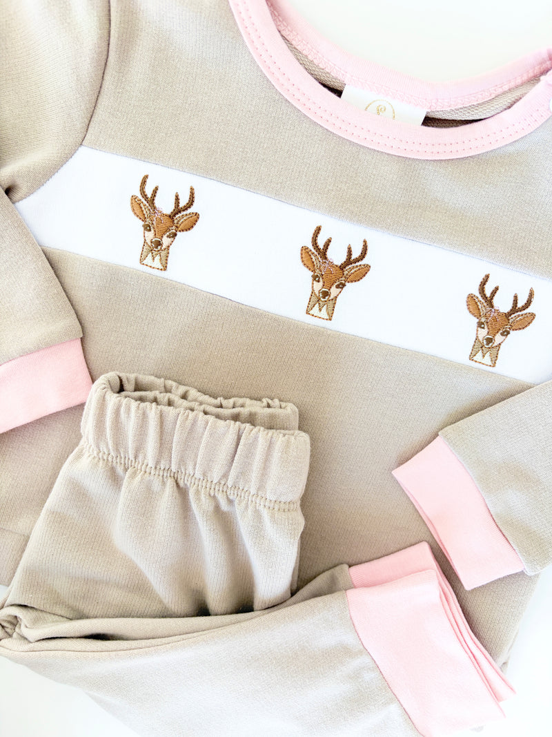 Lagniappe Play Set - Cookie Khaki, Deer