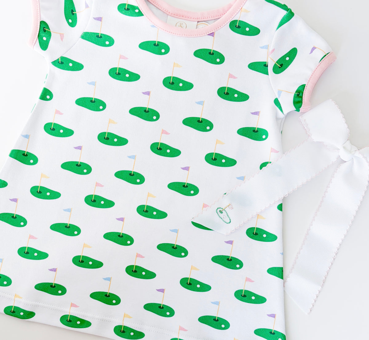 Faith Dress - Tee Time, Pensacola Pink