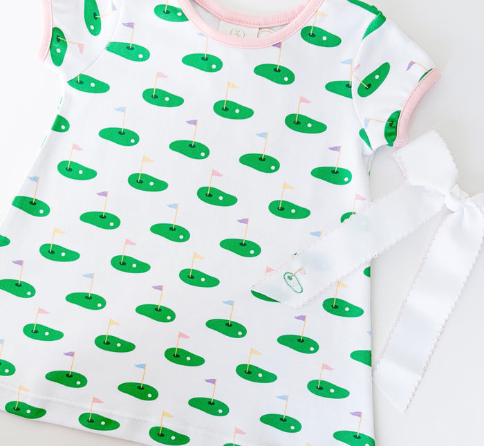 Faith Dress - Tee Time, Pensacola Pink