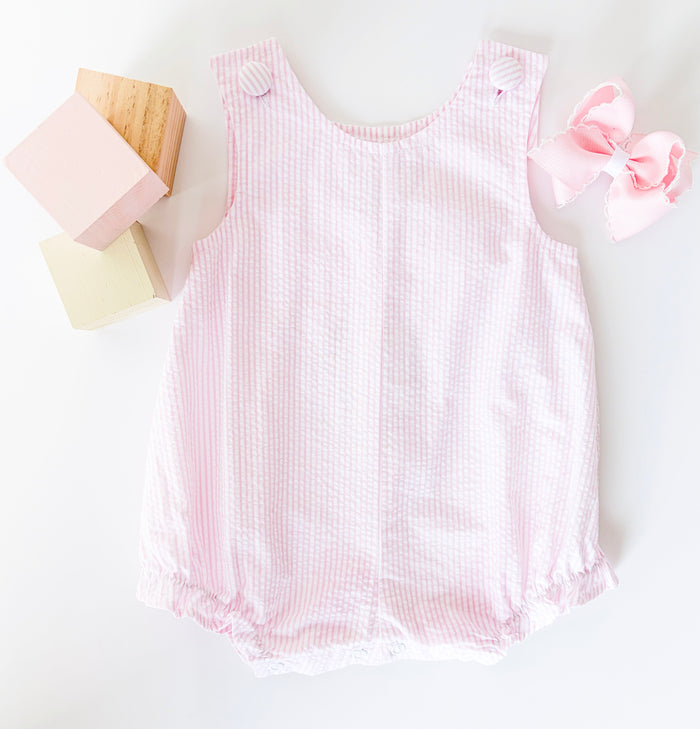 Honey Bubble - Simply Pink Seersucker