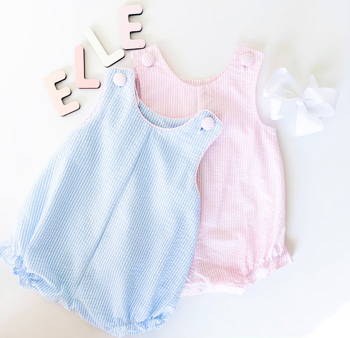 Honey Bubble - Simply Pink Seersucker