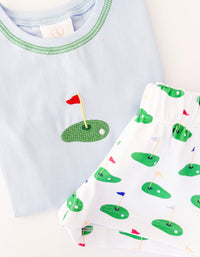 Preston Short Set - Bluffton Blue, Augusta Green, Tee Time
