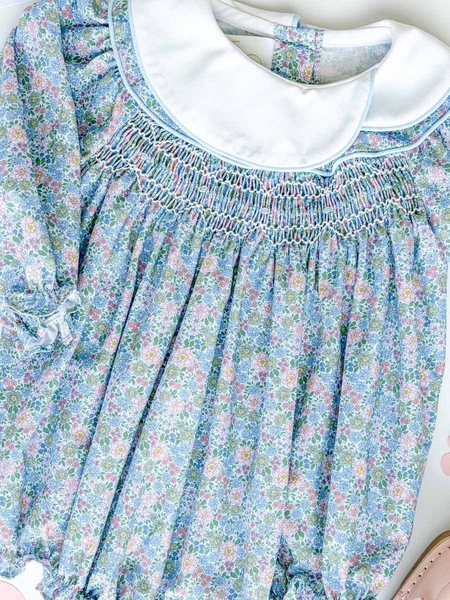 Courtney Bubble Long Sleeve Dress - Middletown Floral | Lullaby Set