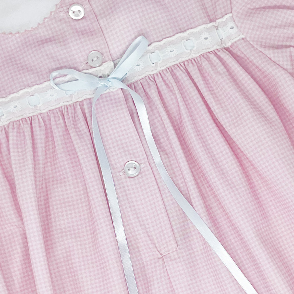 1956 Original Ribbon Bubble - Classic Pink Minigingham