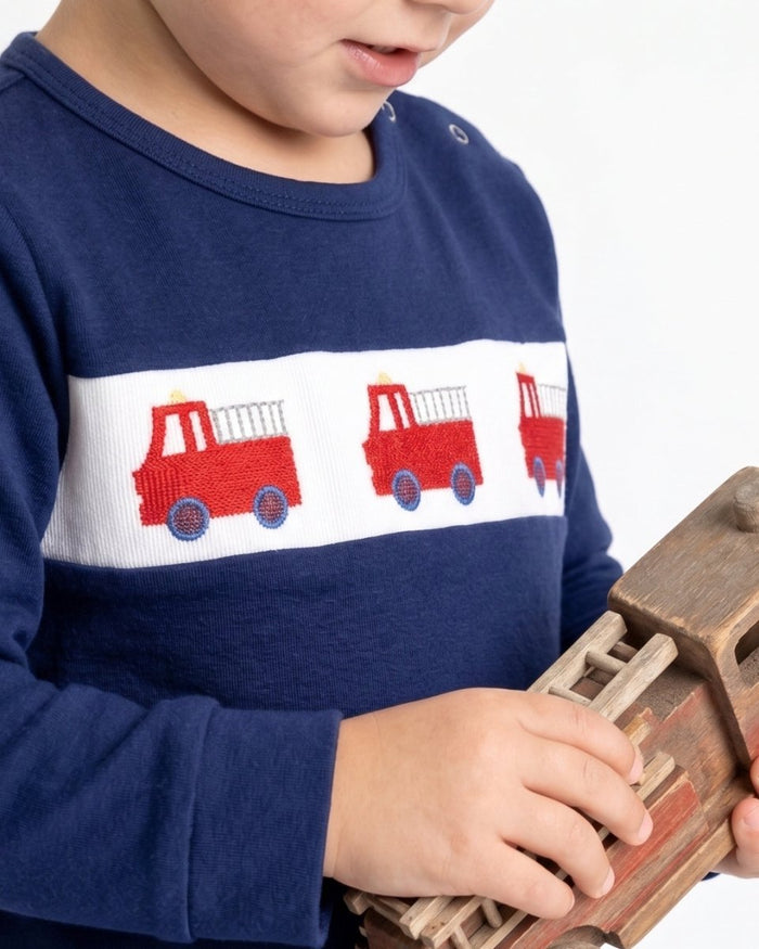Bayou Play Set - Hudson Bay Navy, Fire Truck - Classic Sets | Lullaby Set