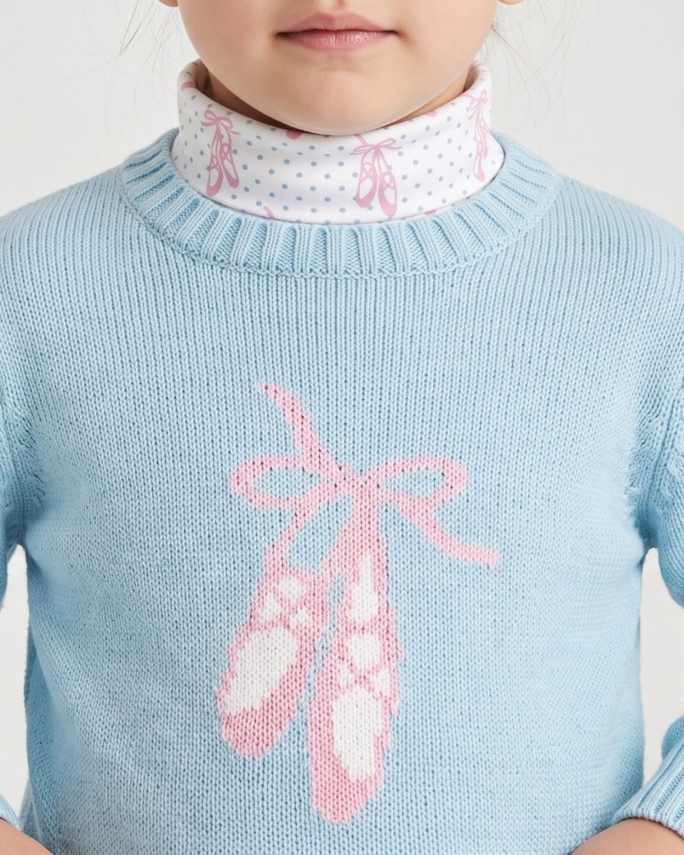 Cozy Up Sweater - Bluffton Blue, Ballet Slipper - Classic Sweaters | Lullaby Set