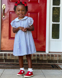 Perfectly Pleated Dress - Primary Plaid - Classic Dresses | Lullaby Set