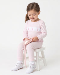 Lagniappe Play Set - Pensacola Pink Ministripe, Ballet Slipper (FL26)