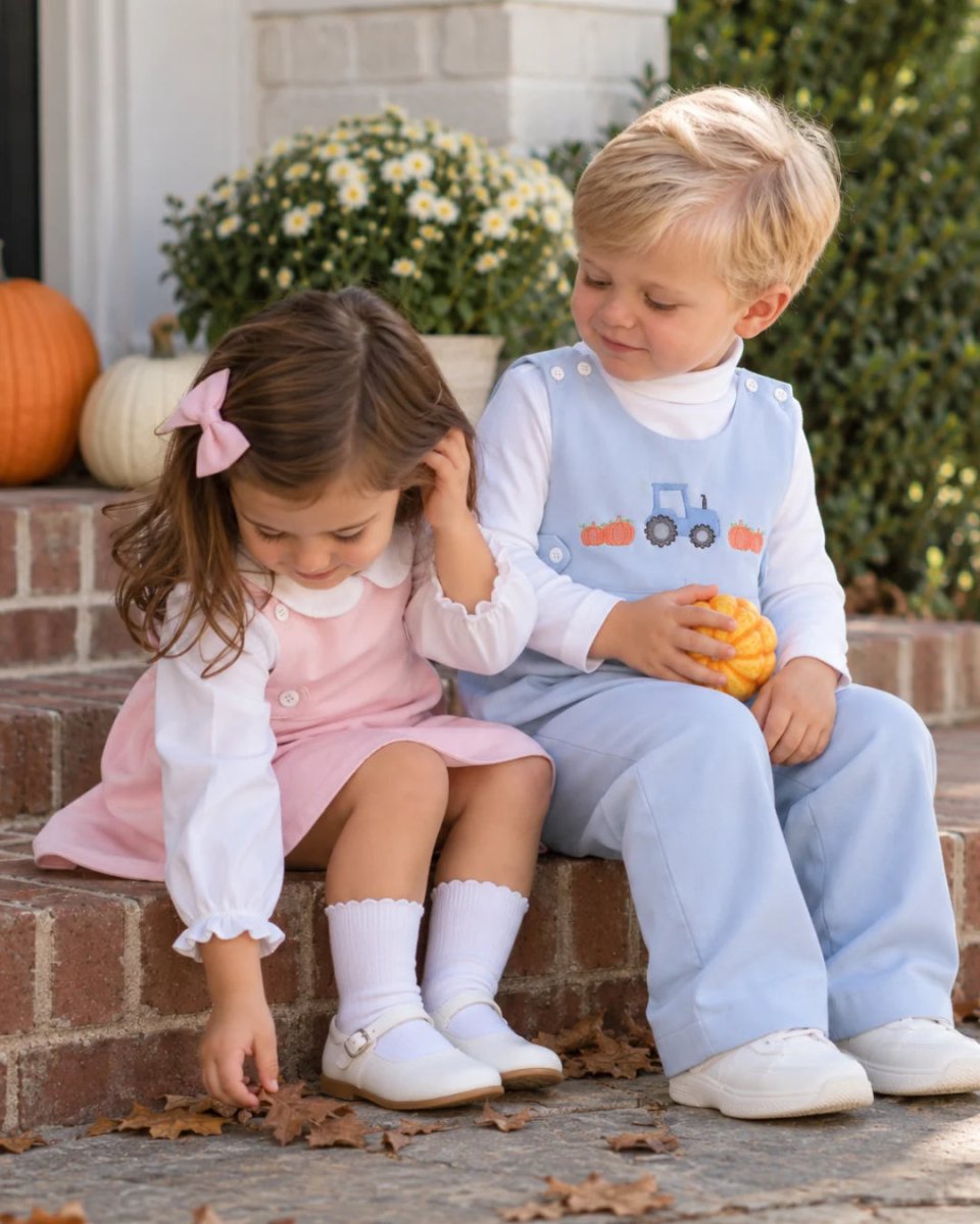 Jillian Jumper - Pensacola Pink Knit - Classic Dresses | Lullaby Set