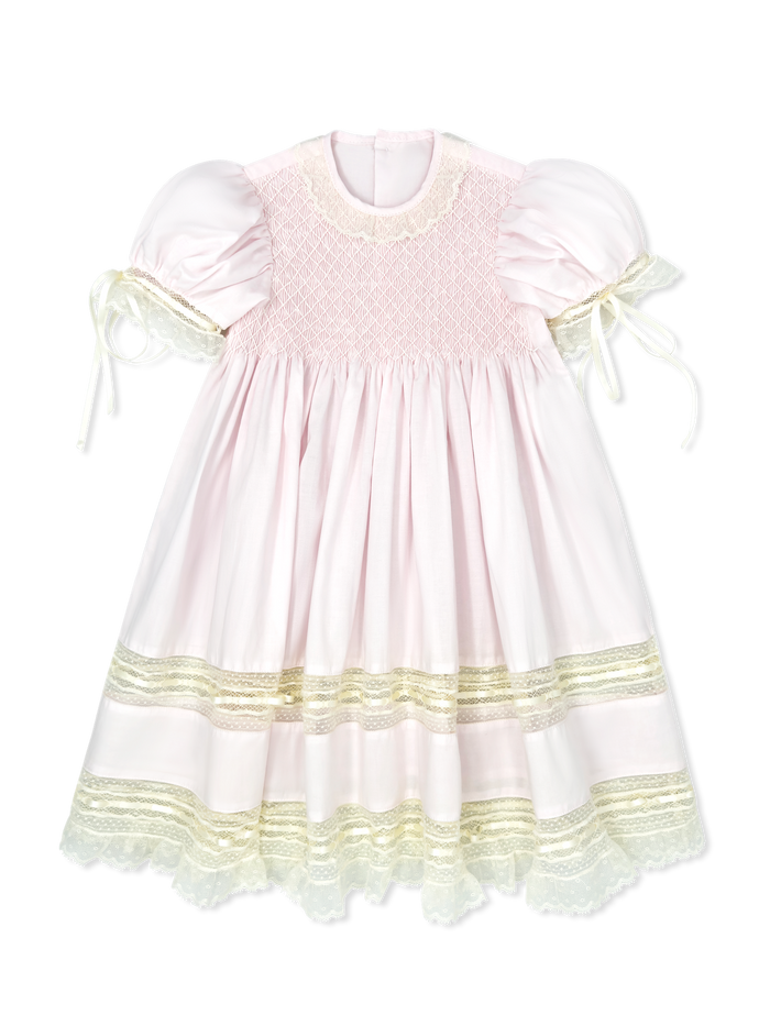 Margaret Dress - Spring Pink Batiste