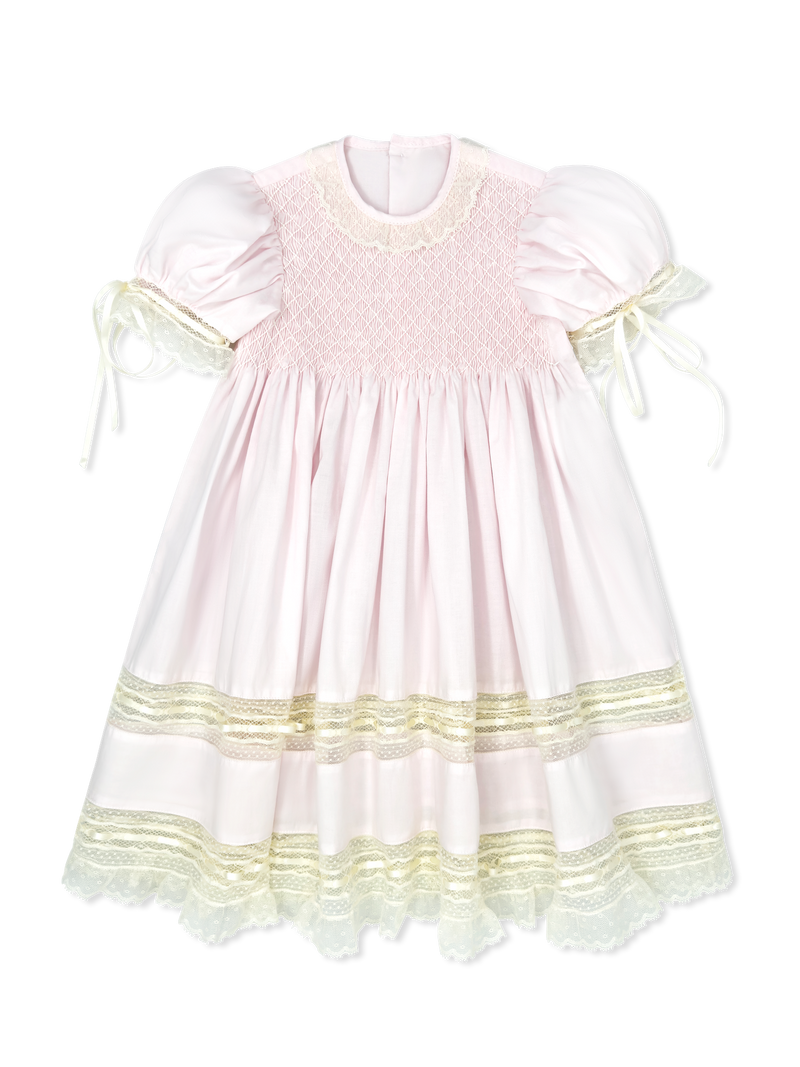 Margaret Dress - Spring Pink Batiste